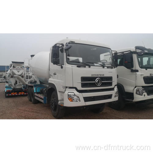 Transport Dongfeng 10 cbm conrete mixer truck